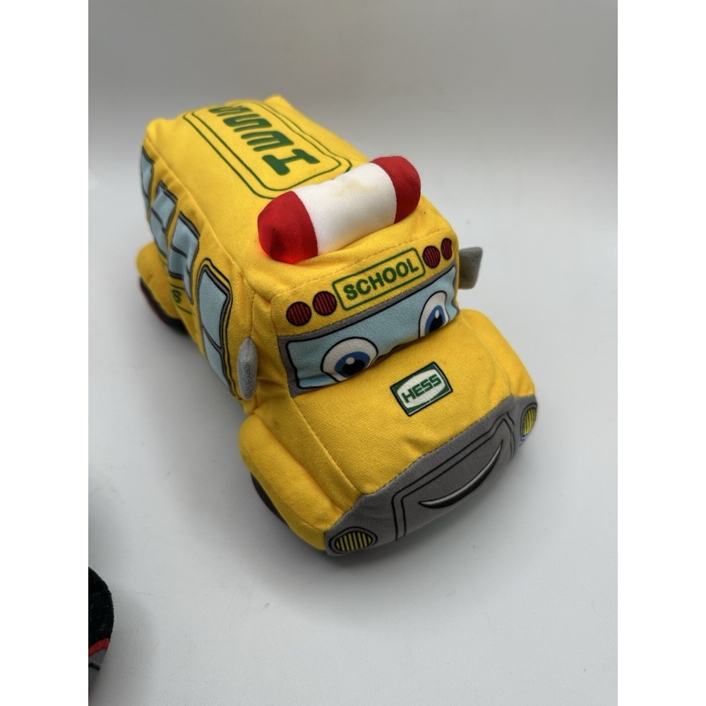 Hess Toy Plush Truck 2024 Edition School Bus with Lights & Music WORKS
